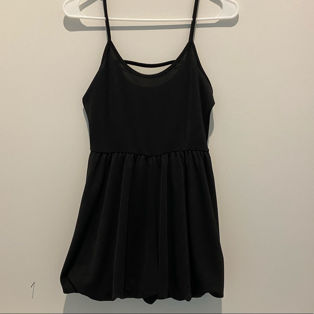 NWT Black Romper